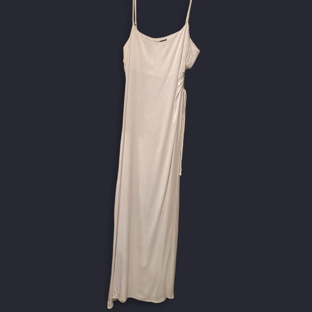 Small Zara Cream Asymmetrical Dress